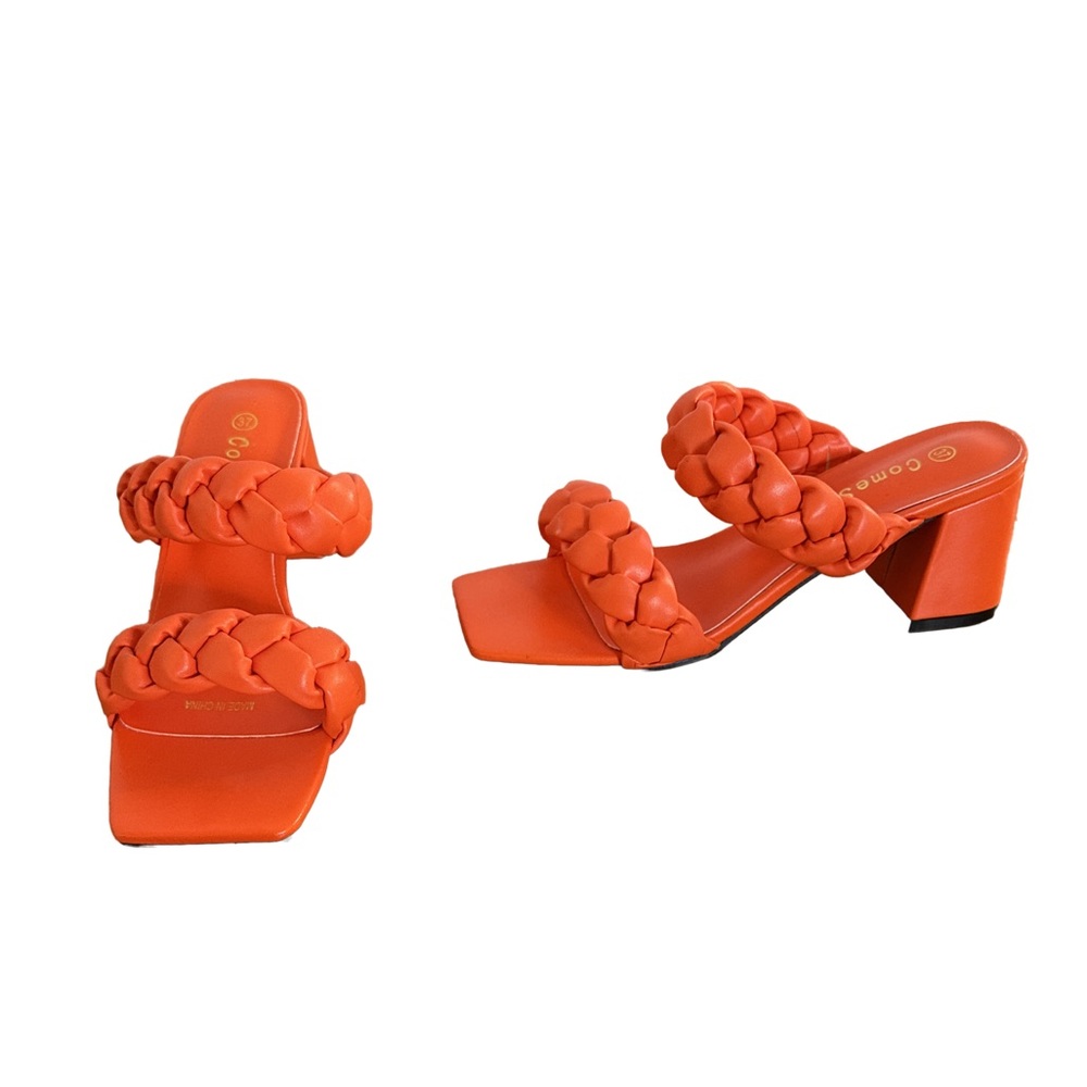 Orange Sandals